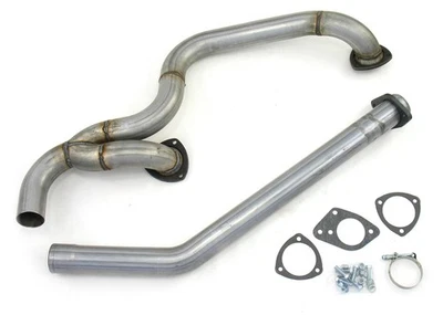 Doug's Headers Exhaust Y-Pipe Steel Aluminized 2.5" Dia Chevy Pontiac 5.0 5.7L Foto 1 de 3