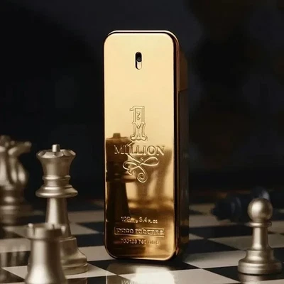 100 ml Paco Rabanne 1 millón perfume masculinidad madura spray corporal para hombres eau de Foto 1 de 4