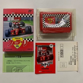 FC Ferrari Famicom with box manual