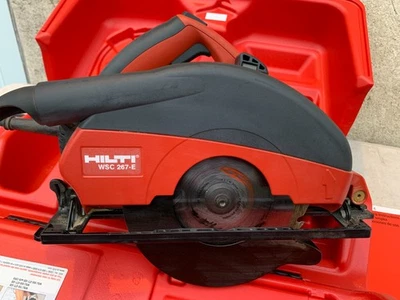 Hilti WSC 267-E Circular Saw Corded Electric 1500 Watt 13.5 Amp With Carry Case - Image 1 of 4