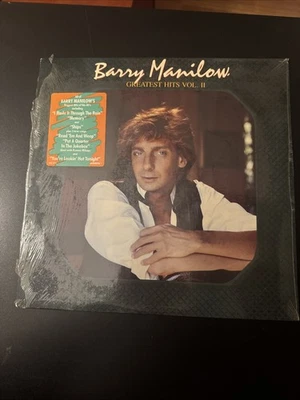 Barry Manilow Greatest Hits Vol II Vinyl LP SEALED Hype Arista AL8-8102 Vintage Foto 1 de 4