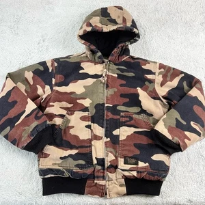 Walls Blizzard Pruf Boys size Large 12/14 Camo winter jacket coat Fleece Lined - Picture 1 of 9
