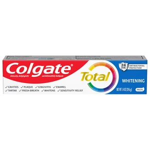 Colgate Total Clean Mint Toothpaste, , Whitens Teeth and Provides Sensitivity Re - Picture 1 of 15