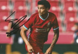 LIVERPOOL: FOTO DE ACCIÓN FIRMADA POR KI-JANA HOEVER 6x4 + certificado de autenticidad - Imagen 1 de 1