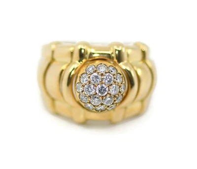 Piaget Diamant Wechselbarer 18K Gelbgold Ring Größe 7,5 - Bild 1 von 4