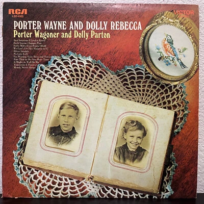 PORTER WAGONER & DOLLY PARTON - Wayne & Rebecca (1970)- 12" Vinyl Record LP - VG - Image 1 of 3
