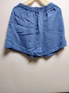 Hosenrock kurz GrXL, CrepeSatinJacquard, 100%Seide, handgefärbt, Dehnbund -52cm - Bild 1 von 3