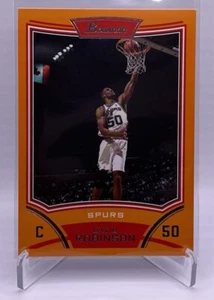 2008 DAVID ROBINSON SPURS BOWMAN DRAFT PICKS & STARS ORANGE PRIZM #107 HOF - Picture 1 of 7