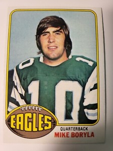 1976 Topps Mike Boryla card #321