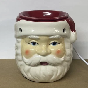 SANTA CLAUS Wax Melt Warmer ELECTRIC Tart Burner CHRISTMAS - Picture 1 of 10