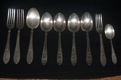 Lot ménagère diverse - poinçon  Dussop - argenterie 1910 -1930 - Photo 1/4