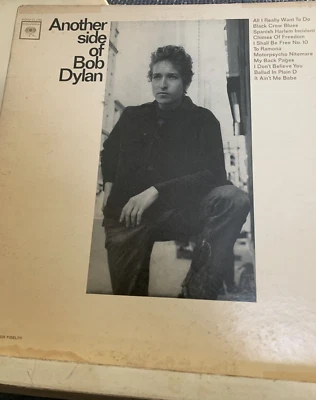 Bob Dylan ‎– Another Side Of Bob Dylan Label: Columbia ‎– CL 2193 w 7 on back co - Image 1 of 4