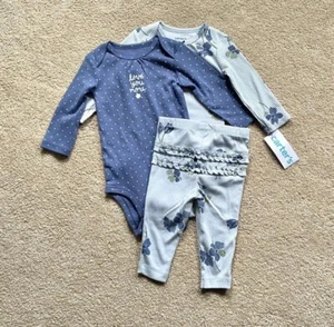Carter’s 3-teiliges Set Baby Mädchen 6 Monate - Bild 1 von 4