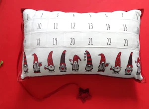 Dekokissen Adventskalender WICHTEL Kissen 30x50 cm GILDE - Bild 1 von 1