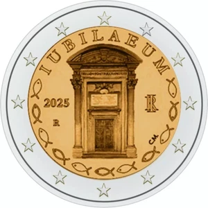 2 EURO ITALIA 2025 GIUBILEO FDC UNC - Foto 1 di 1