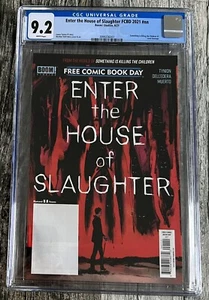 Enter The House Of Slaughter No Number - Free Comic Book Day 2021 - CGC 9.2 - Picture 1 of 5