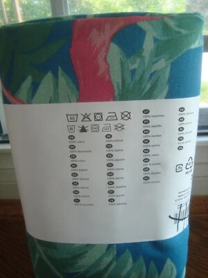 Ikea SOMMARLIV Tablecloth Bird Multicolor 57 x 94 " ( 145 x 240cm ) Cotton - NEW - Image 1 of 4