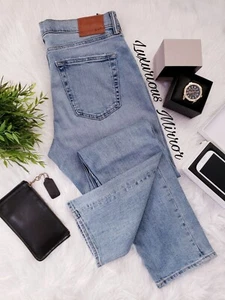 Abercrombie & Fitch Mens Rustin Athletic Slim Denim Jeans Blue Stretch 33X32 New - Bild 1 von 8