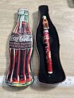 1996 Coke Bottle Coca Cola Collector Pen In A Tin Gift Set