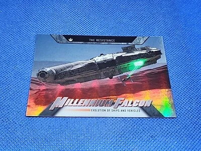 Millennium Falcon 2016 Topps Star Wars Evolution Insert No. EV-2 - Image 1 of 4
