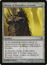 New Phyrexia Shrine of Boundless Growth x4 Magic The Gathering