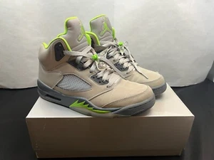 Größe 8 - Nike Jordan 5 Retro High Top ~ Silver / Green Bean ~ DM9014-003 - Bild 1 von 18