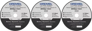 (3) Dremel Ruota di taglio di ricambio originale OEM 3-1/2" - US520-01 - Foto 1 di 2
