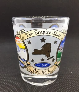 Bicchiere ricordo New York The Empire State - Foto 1 di 8