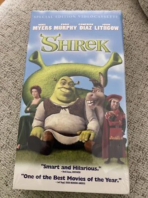 NEW SEALED Shrek (VHS, 2001) Special Edition **RARE WITH NO BARCODE** - Image 1 of 4