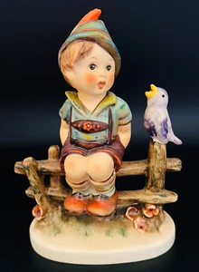 FIGURA DE PORCELANA VINTAGE M. I. HUMMEL GOEBEL - "Wayside Harmony" - 111/I -TMK6 - Imagen 1 de 6