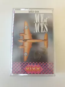 Ace Of Aces de Kixx - Juego de Cassette MSX 64k - Juegos Vintage y Retro. - Imagen 1 de 6