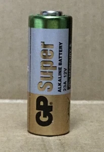23A 12V GP Super Alkaline Battery equivalent to L1028 A23 LRV08 MN21 - Picture 1 of 7