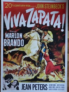 Filmplakat Viva Emilio Zapata Mexico Revolution Marlon Brando Antony Quinn - Bild 1 von 1