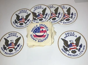 Vintage USA Bicentennial Sticker New Old Stock - Bild 1 von 7
