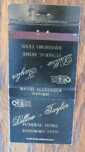 FUNERARIA: DILLOW - TAYLOR (JONESBORO, TENNESSEE) -G10 - Imagen 1 de 1