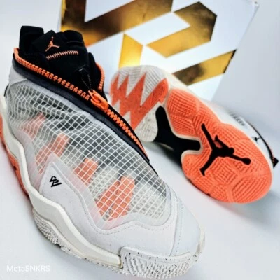 Air Jordan US 14 Men's White/Orange/Black/Rattan Nike Retro Style Why Not .6 New - Image 1 of 4