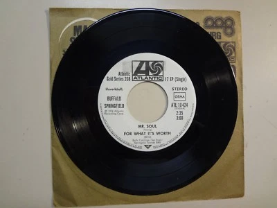 BUFFALO SPRINGFIELD:Mr. Soul-For What It’s Worth +1-Germany 7" 74 Atlantic EP DJ - Image 1 of 4