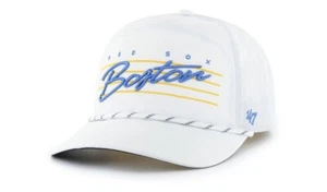 ‘47 Hitch Boston Red Sox City Connect Downburst Snapback Rope Hat Cap NEW - Picture 1 of 7