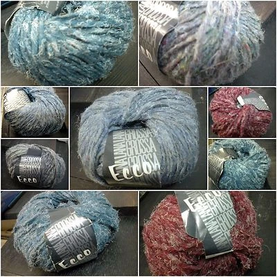 dicke Wolle, Dochtgarn, mehrfarbig, Pullover, Jacken, stricken, häkeln, Vintage - Bild 1 von 2