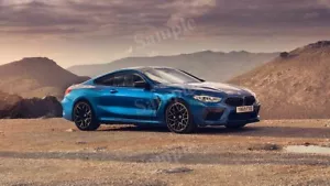 BMW M8 Competition Coupe 2019 High Res Wall Decor Print Photo Poster - Picture 1 of 1
