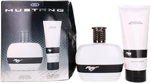Blanco Por Ford Mustang Hombre Set: EDT Spray + Cuerpo y Cabello Lavado 101ml+ - Bild 1 von 1