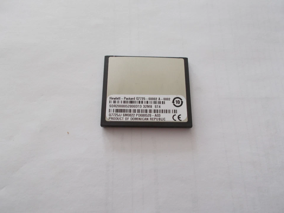 Q7725BJ HP LASERJET FIRMWARE FLASHCARD 32MB Q7725-60002 - Image 1 of 1