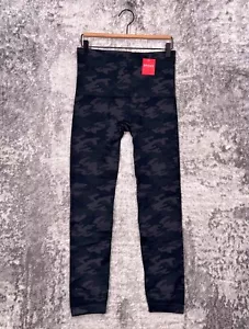 New SPANX Leggings 1X Womens Look At Me Now Seamless Gray Camo - Picture 1 of 6