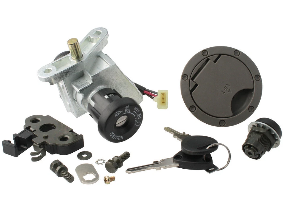 Zündschloss komplett Schloss Satz Set für Yamaha Aerox und MBK Nitro ab 2003 - Bild 1 von 1