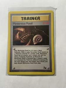 Mysterious Fossil Fossil near mint condition ENGLISH 62/62 - Picture 1 of 1