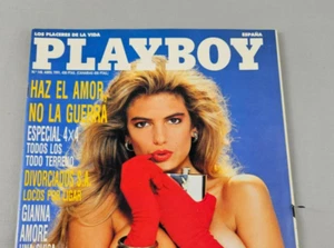 Vintage Playboy Spain April 1991 Christina Marie Leardini - Picture 1 of 2