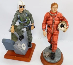 1998 Vanmark American Heroes Flight line Pilot & 70,000 Feet Tall Astronaut  - Picture 1 of 9