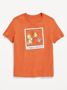 Old Navy Kid Boys Simpsons Gender-Neutral Halloween Graphic T-Shirt Size Small - Picture 1 of 1