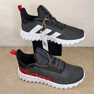 Adidas Naptown 2.0K Negro Rojo Blanco Zapatos Para Hombre 6.5 Defecto de Puntada Menor Nuevo - Imagen 1 de 13