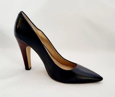 Black 9M / 39 eu Leather High Heel Pump VINCE CAMUTO - Image 1 of 4